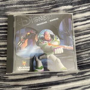 Disney "Toy Story 2" Action Game USED VINTAGE PC CD-ROM - 1999 Handbook
